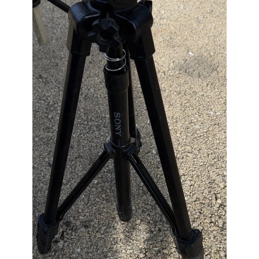2 Tripods Set – Sony + Unbranded Camera Stands‎ w/ Pan Handle